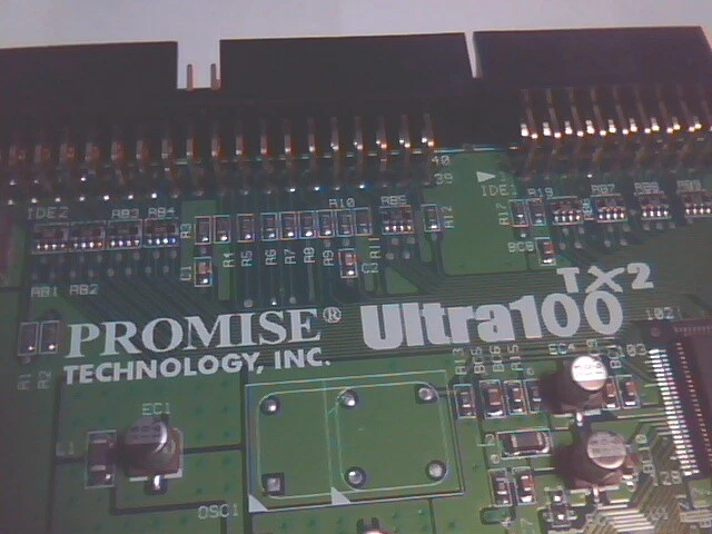 Promise Ultra100 TX2 V2.20.0.15 Dual IDE PCI Card - image 2