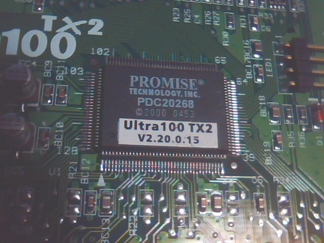 Promise Ultra100 TX2 V2.20.0.15 Dual IDE PCI Card - image 3