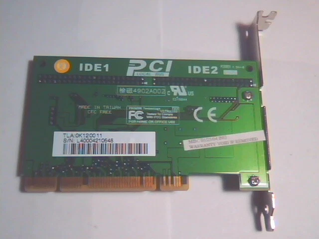 Promise Ultra100 TX2 V2.20.0.15 Dual IDE PCI Card - image 4