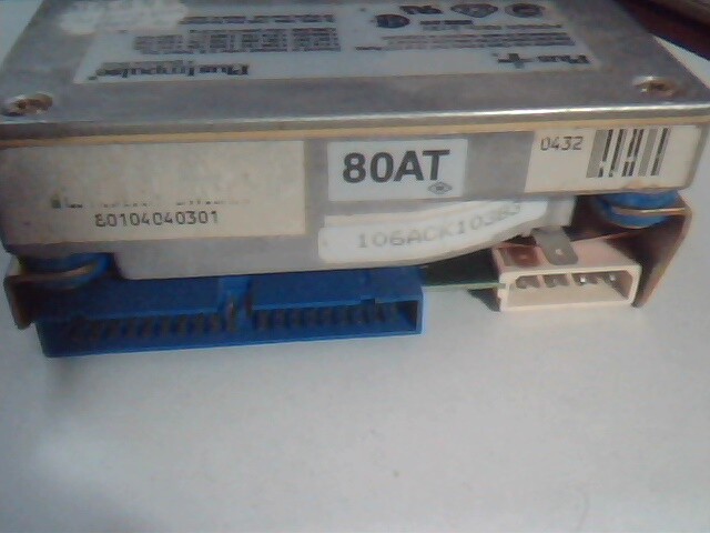 Hard Drive IDE Disk Plus Impulse 80AT 106ACK10383 A7300 - image 4