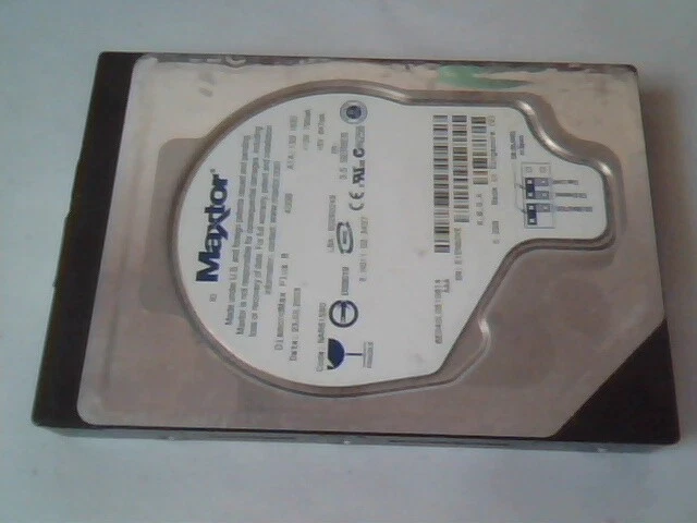 Hard Drive IDE Disk Maxtor DiamondMax Plus 8 NAR61590 80293248 40GB