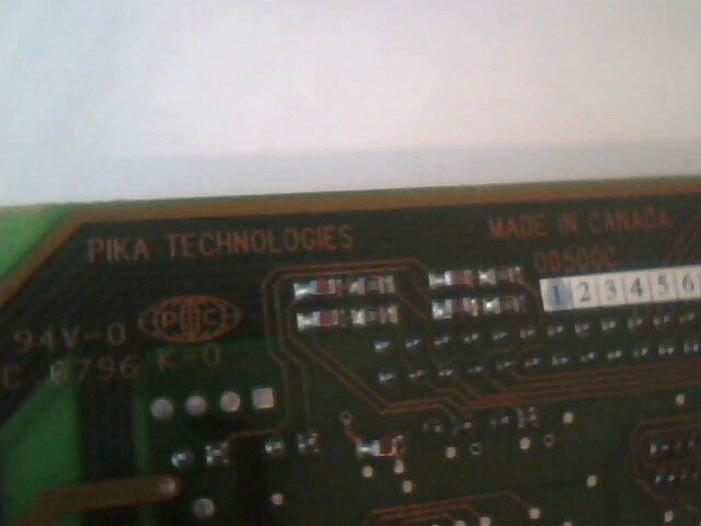 PIKA Daytona-12L Model L12 ISA Card PIK-086-00068 LN:20 - image 5