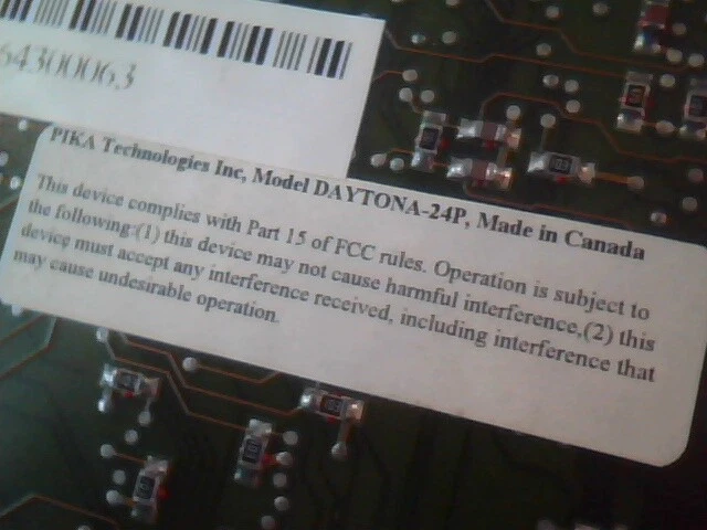 PIKA Daytona-24P Model P24 ISA Card PIK-096-00101 - image 6