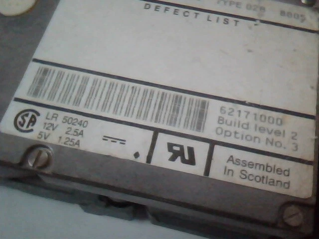 Hard Drive SCSI Disk Rodime RO652 02B 62171000 50240 - image 3