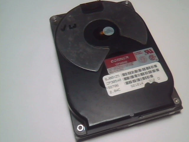 Hard Drive SCSI Conner CP30540 SST06 BJ00XZ5 D93-019 50-pin Disk Drive