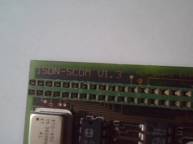 Diehl Elektronik ISDN-SCOM 16-bit ISA NEC D70320-8 V25 - image 2