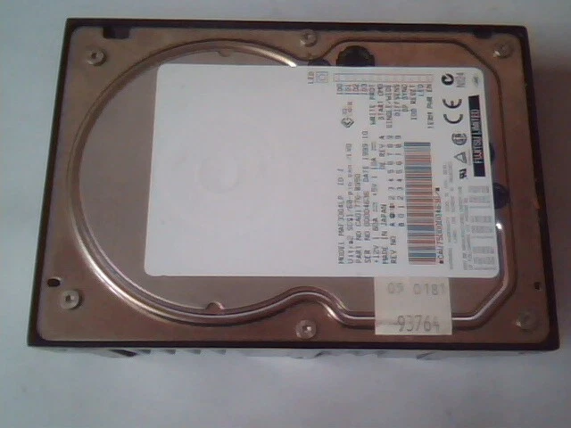 Hard Disk Drive SCSI Fujitsu Limited MAF3364LP CA01776-B950