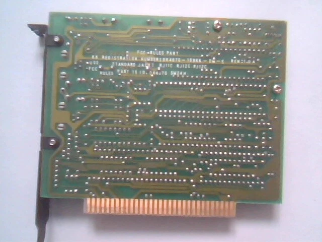 SM-24HN Modem Card Vintage ISA GVC 1-532-01241-302 8-bit ISA 2402CP SM24H - image 2