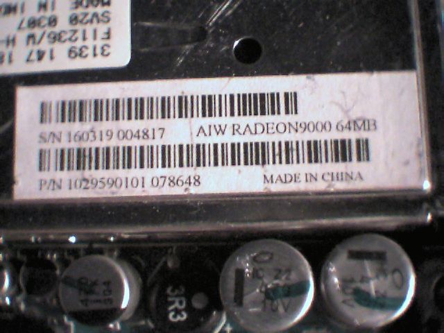 ATI AIW Radeon9000 AGP Video 109-95900-00 Radeon 9000 DVI Svideo CATV Theater200 - image 3