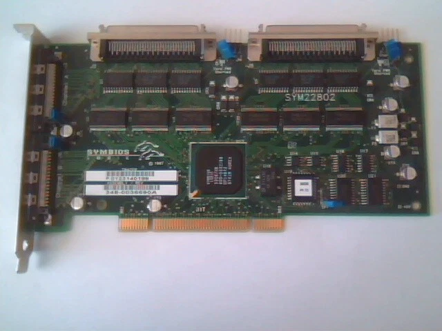 Sun Symbios SCSI PCI Card SYM22802 375-0006-01 Rev.50