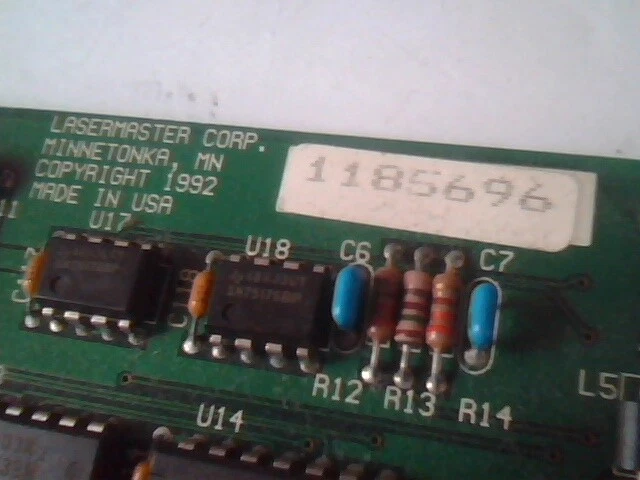 Lasermaster WinPrinter ISA Controller Card BD800360-004 - image 2