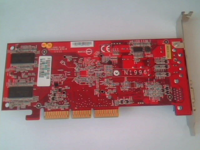 Video Graphics Card nVidia 8895-090 v1 AGP 8X GeForce4 MX440 AV-OUT S-Video 64MB - image 6