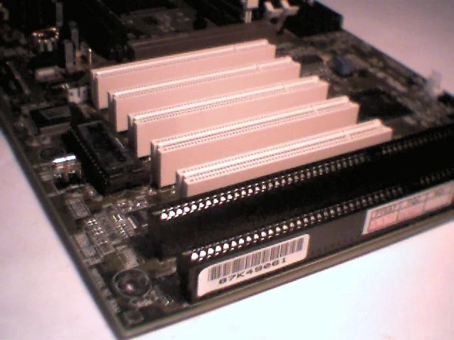 Pentium Motherboard Slot1 ASUS P2L97 v2.05 two 2 ISA AGP PCI 440LX W83977TF - image 3
