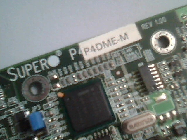 Motherboard Dual Xeon SuperMicro P4DME-M Rev 1.00 w/CPU - image 2