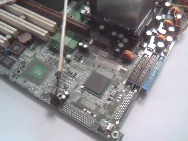 Motherboard Dual Xeon SuperMicro P4DME-M Rev 1.00 w/CPU - image 3