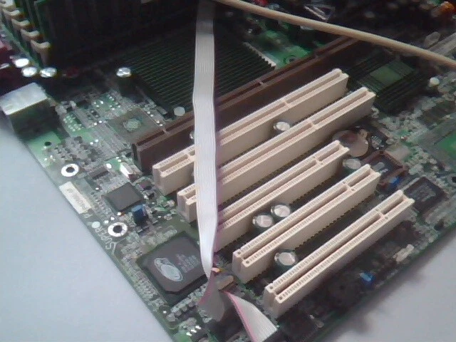 Motherboard Dual Xeon SuperMicro P4DME-M Rev 1.00 w/CPU - image 4