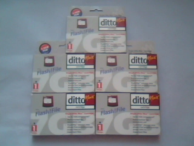 IOmega DittoMax Ditto Max Cartridge 7GB bulk lot 5 NEW