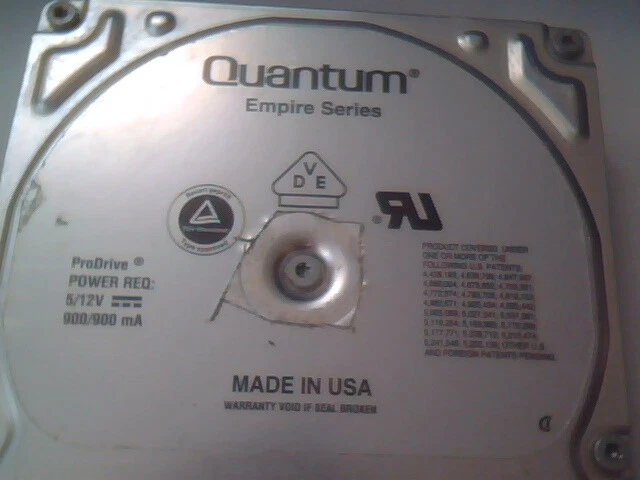 Hard Disk Drive SCSI Disk Quantum Empire EM10S013-02-H 1080S - image 2