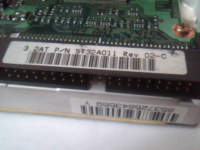 Hard Drive IDE Disk Quantum Fireball ST ST32A011 3.2AT 02-C — image 3