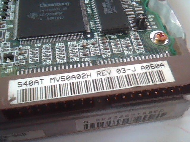 Hard Drive IDE Disk Quantum ProDrive MV50A02H 540AT 655-0232 03-J A060A - image 3