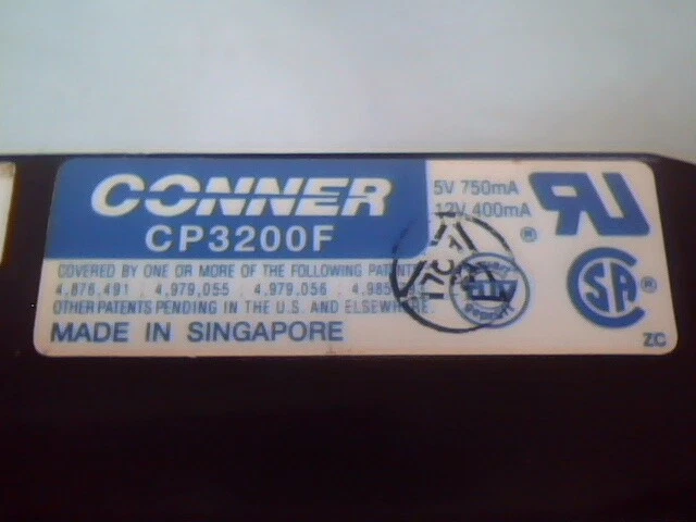 Hard Drive SCSI Disk Conner CP3200F Q903YQ STH05