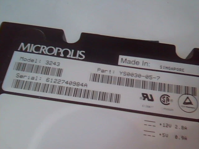 Hard Drive SCSI Disk Micropolis 3243 YS0030-05-7 - image 2