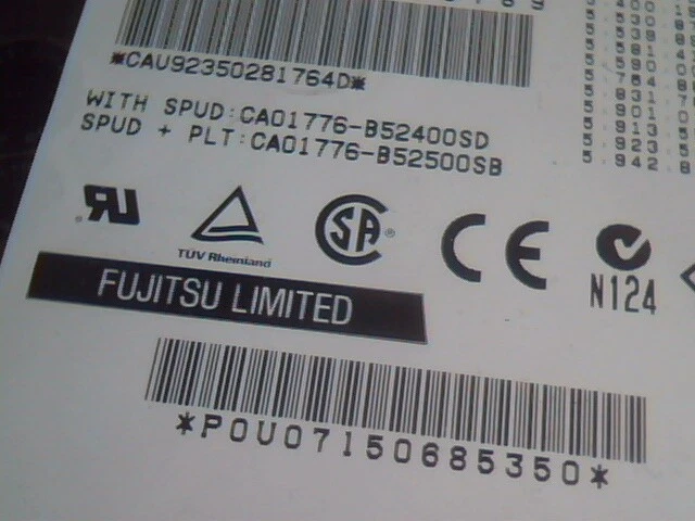 Hard Disk Drive SCSI Disk Fujitsu MAG3182LC CA01776-852300SV Ultra2 - image 3
