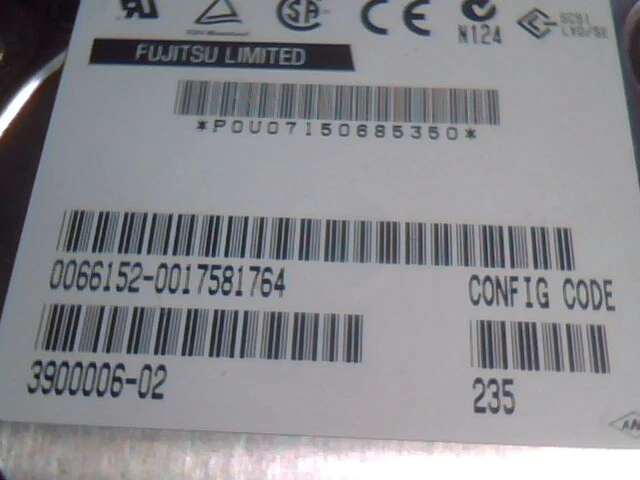 Hard Disk Drive SCSI Disk Fujitsu MAG3182LC CA01776-852300SV Ultra2 - image 4