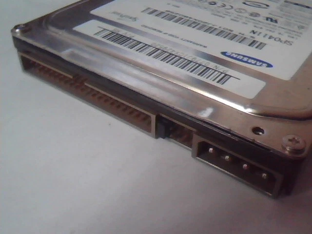 Hard Drive IDE Samsung Spinpoint SP0411N 0779J1CX429520 - image 5