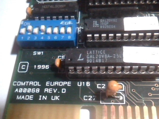 Comtrol Europe A00068 Rev.D ISA Serial Card Z8523016PSC - image 2