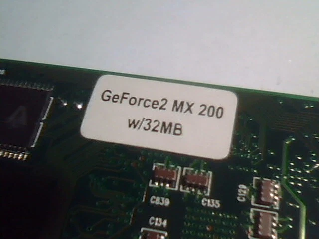 GeForce2 MX 200 w/32MB AGP Video Card CVC-NGEFORCE2MX - image 2