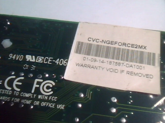 GeForce2 MX 200 w/32MB AGP Video Card CVC-NGEFORCE2MX - image 4
