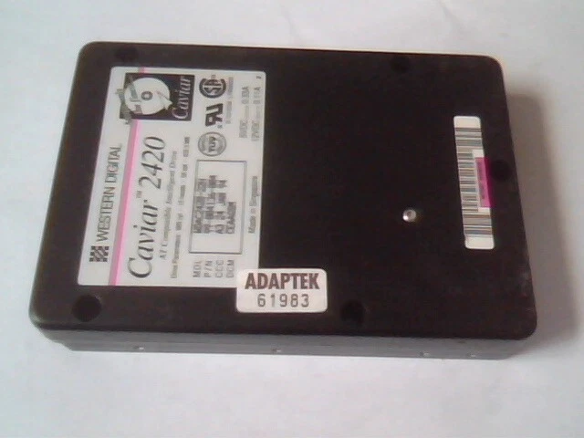 Hard Drive IDE Disk Western Digital Caviar 2420 WDA2420-22H 99-004136-004