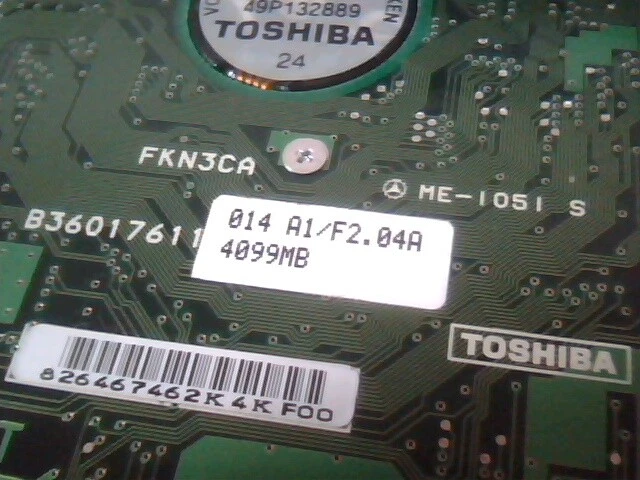 2.5 Hard Drive IDE Toshiba MK4006MAV HDD2914 T ZE01 E145163 - image 4