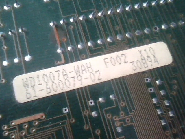 ESDI Hard Disk Controller Card WD1007A-WAH ISA WD - image 7