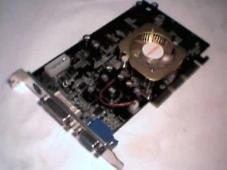 Video Card AGP PowerColor R9550(45B)DDR2 256Ma w/TV+DVI