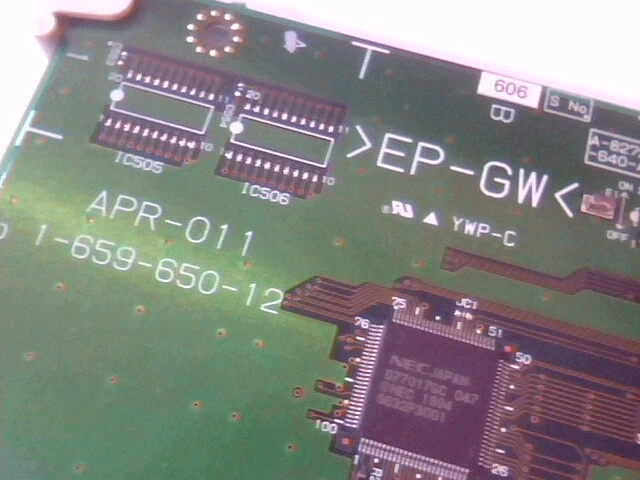 Sony Rollabout - Audio Card EP-GW APR-011 1-659-650-12 - image 6