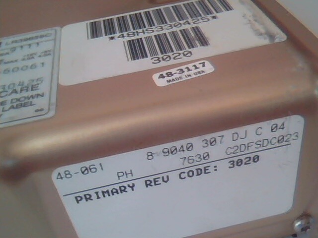 Hard Disk Drive IDE HP C3028UM 97548-60061 Rev A C2260-60030 - image 2