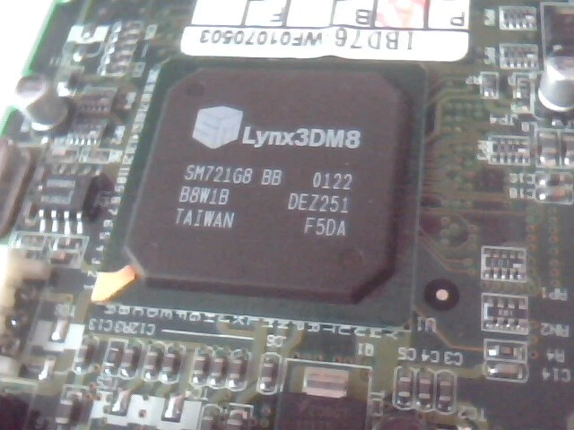 IBD76 MicroPCI SCSI/VGA Combo Card w/ Initio INIC1060 Ultra2 SCSI SM721G8 - image 5