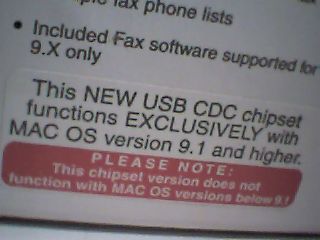 Best Data Smart One USB 56K External Modem for Mac Macintosh 56USBPMAC V.92 V.44 - image 6