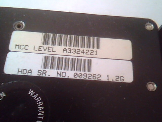 Hard Drive SCSI Disk Toshiba MK538FB A3324221 0572 Rev 02 HDD 1.2G Ontario - image 4