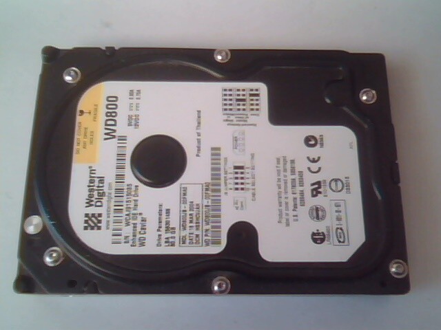 Hard Drive Disk IDE Western Digital Caviar WD800 WD800JB-00FMA0 156301488 80GB