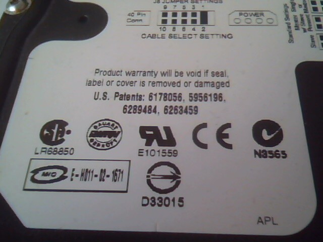 Hard Drive Disk IDE Western Digital Caviar WD800 WD800JB-00FMA0 156301488 80GB - image 4