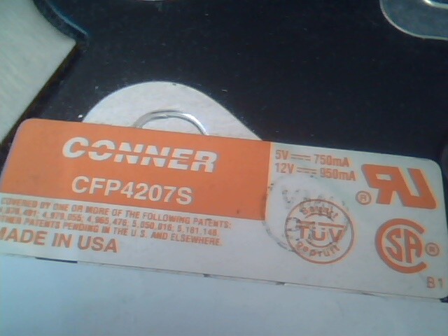 Hard Drive SCSI Disk Conner CFP4207S CDR05 AQ53113 2.23 SJ4 37150-002 - image 3