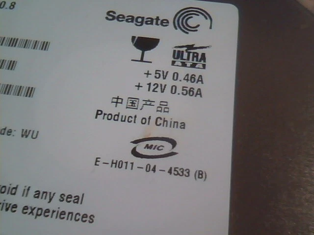 Hard Drive Disk IDE Seagate Barracuda ST3250823A 9Y7283-511 7200.8 250GB - image 3