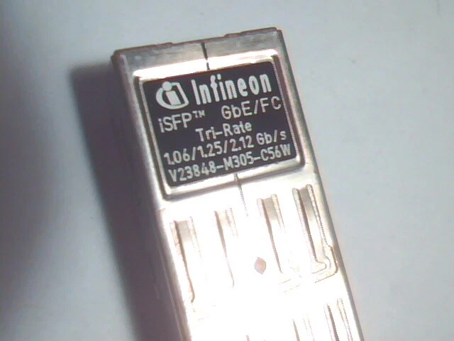 (8) Infineon 2G 2Gb SFP GBIC Transceiver V23848-M305-C56W Tri-Rate Lot of 8 pcs - image 3