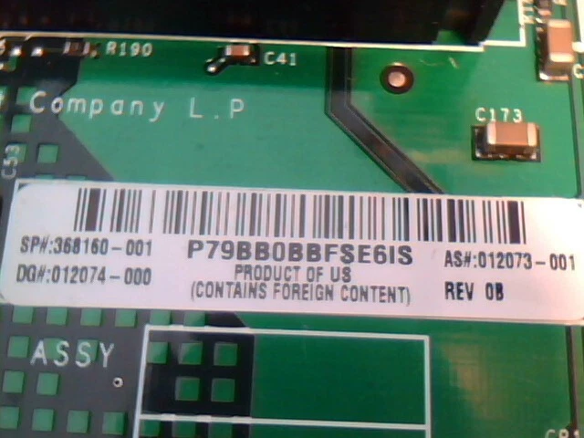 HP Proliant ML570 G3 memory board 368160-001 with 4GB RAM - image 5