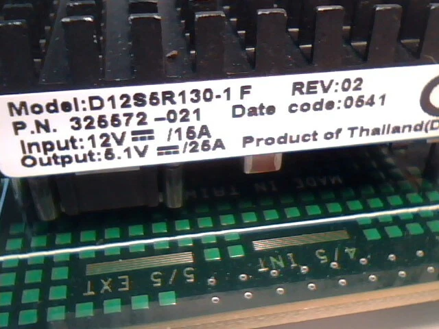 HP Proliant ML570 G3 memory board 368160-001 with 4GB RAM - image 8