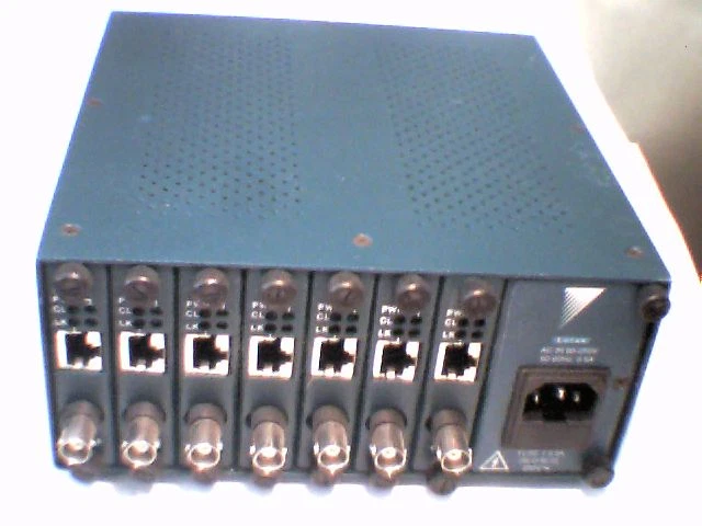 LORAN 4900-1 Network Switch 7 Ports with Coax