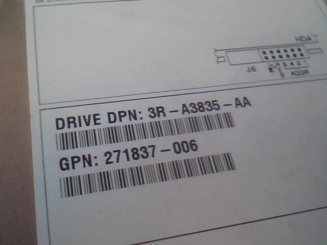 Hard Disk Drive SCSI HP invent Ultra320 BD14685A26 286712-006 3R-A3835-AA D33027 - image 5